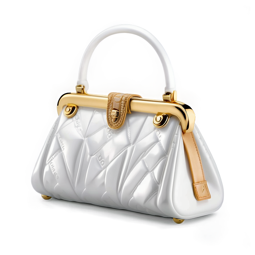 White Purse Png Lqr