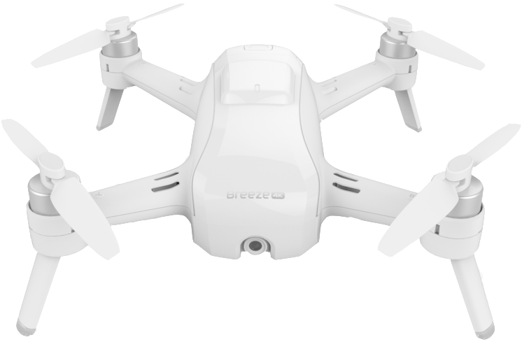 White Quadcopter Drone Isolated