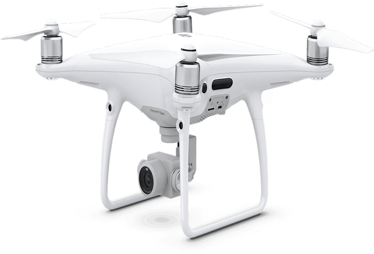 White Quadcopter Dronewith Camera