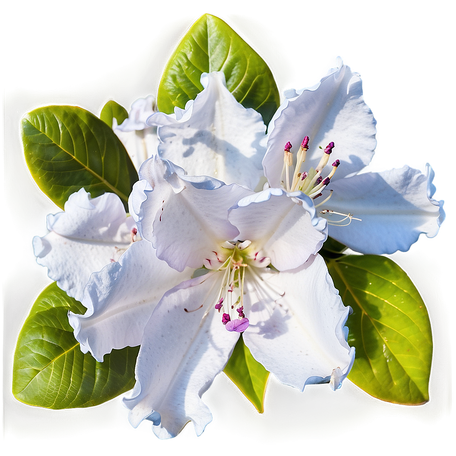 White Rhododendron Png Mnh