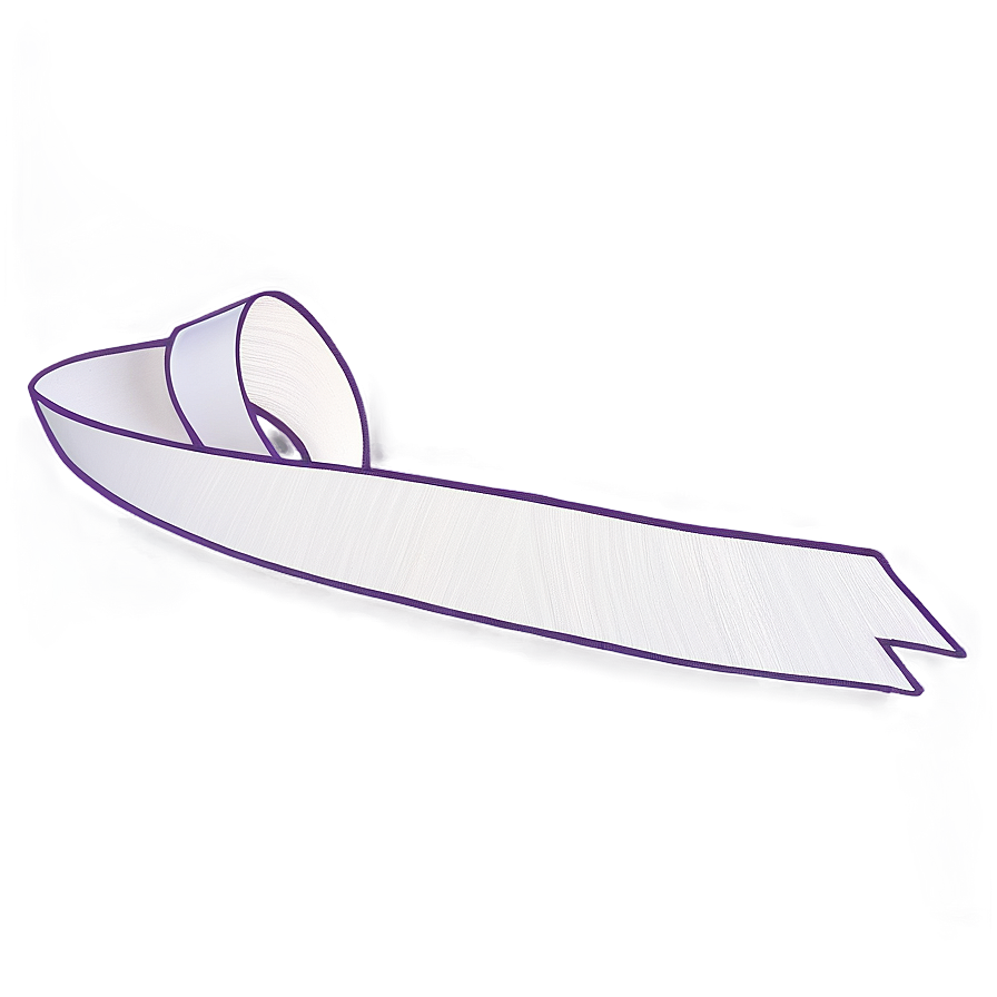 White Ribbon Banner Clipart Png 29