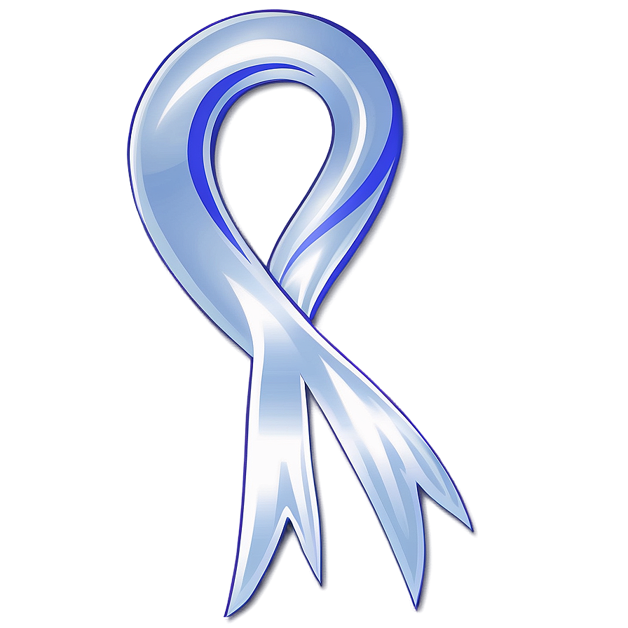 White Ribbon Swirl Decoration Png 94