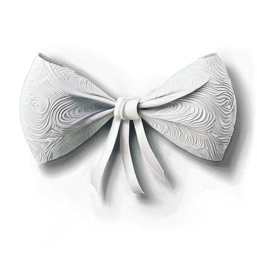 White Ribbon Wave Pattern Png Blh