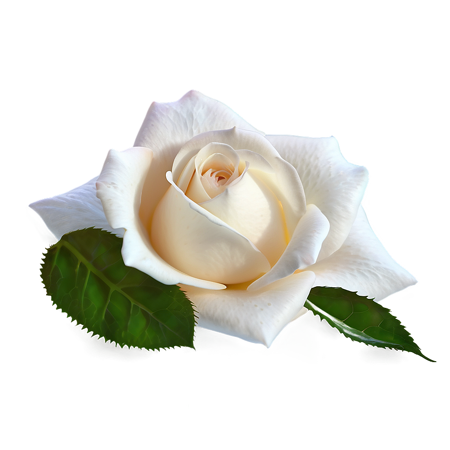 White Rose Petals Png 12