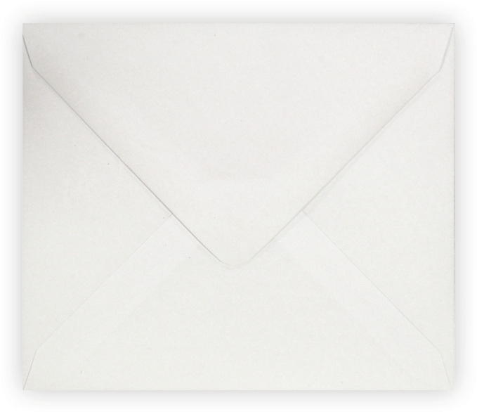 White Envelope Png Clipart Black And White - Envelope, Transparent Png PNG with transparent background