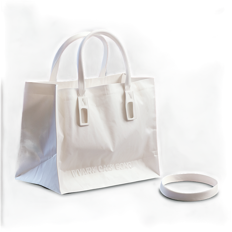 White Shopping Bag Png 23