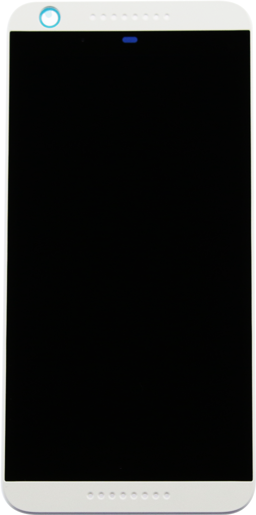 White Smartphone Blank Screen