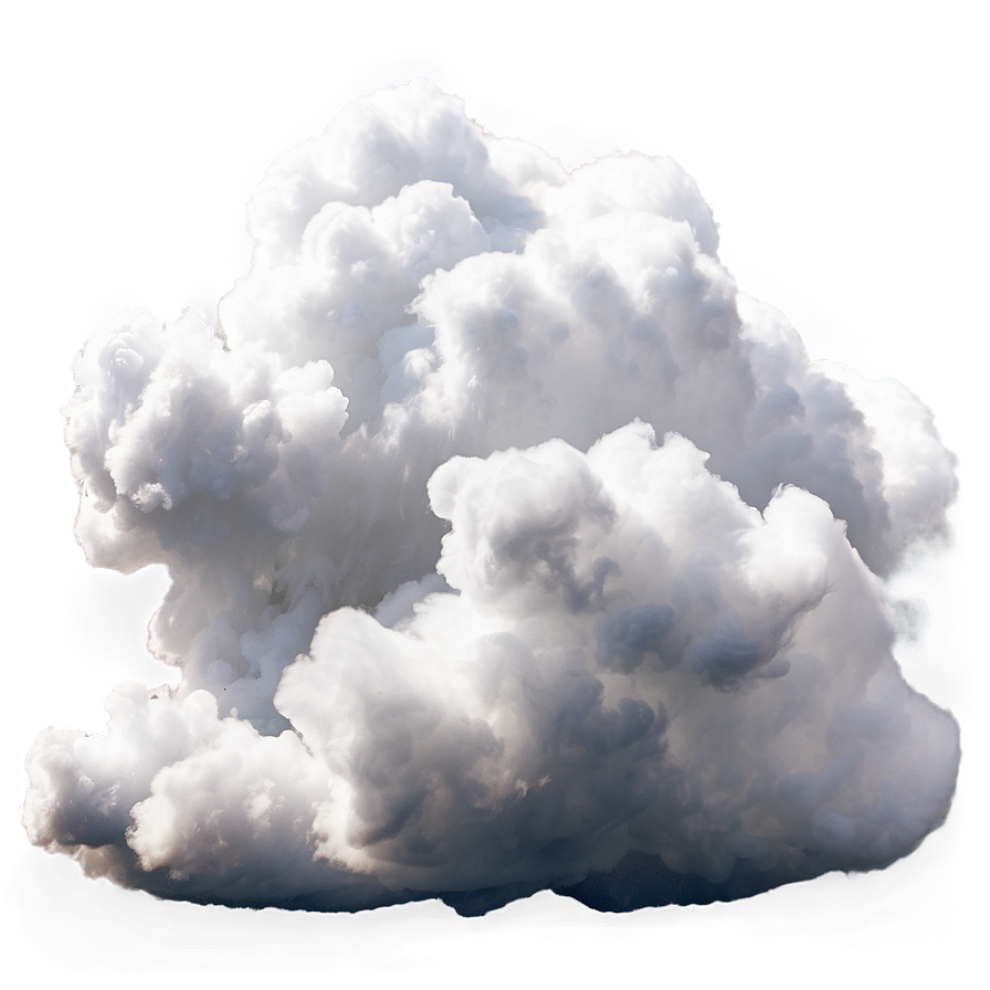 White Smoke Cloud PNG xoe24 PNG image with a transparent background, free high-resolution download