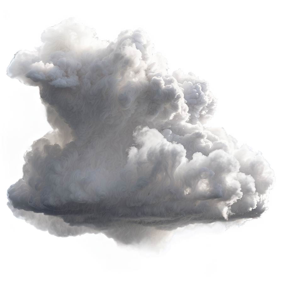 White Smoke Clouds Png 06282024