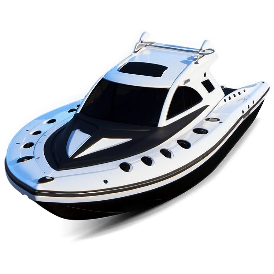 White Speed Boat Png Sfo