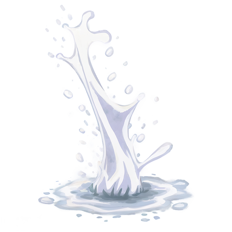 White Splash Drawing Png Jan