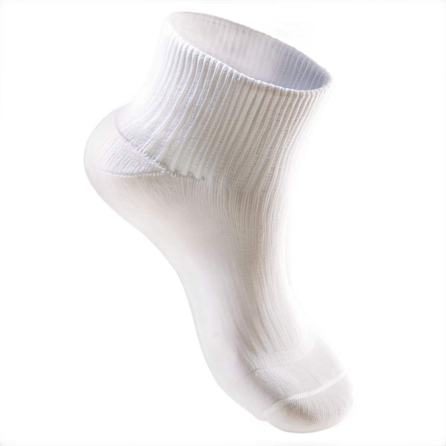 White Sport Socks Png Dqt