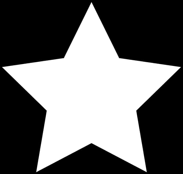 White Star Icon Graphic PNG image with a transparent background, free high-resolution download