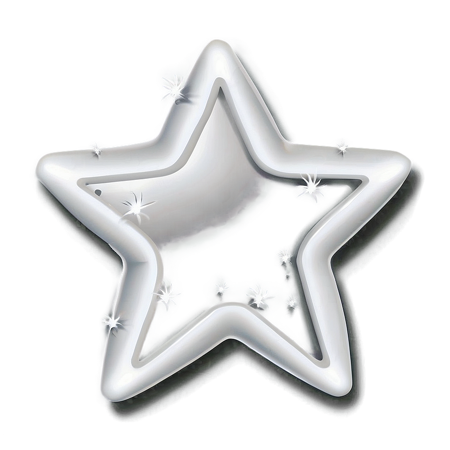 White Star Outline PNG 05042024 PNG image with a transparent background, free high-resolution download