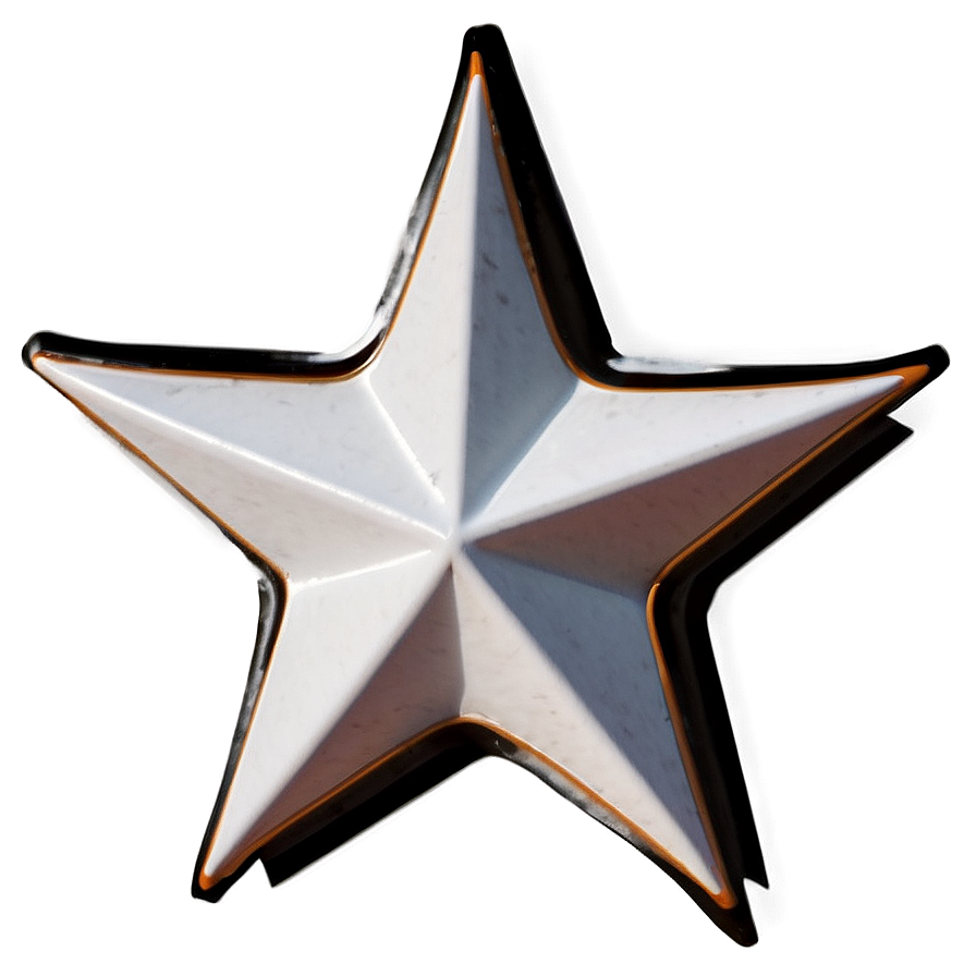 White Star Shape Png Jwo