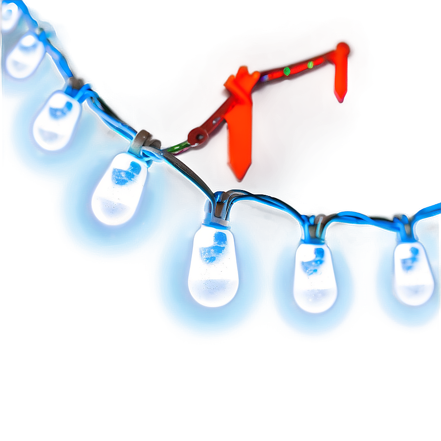 White String Lights Png 21