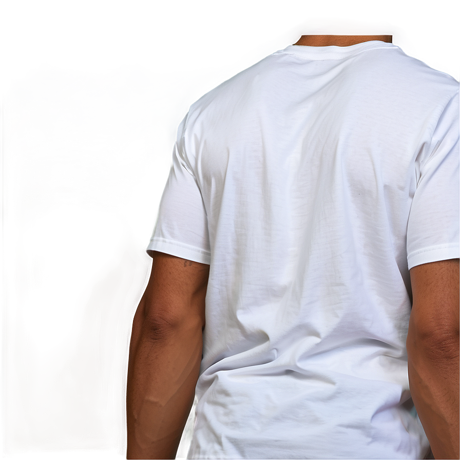 White T-Shirt Basic PNG lev56 PNG with transparent background