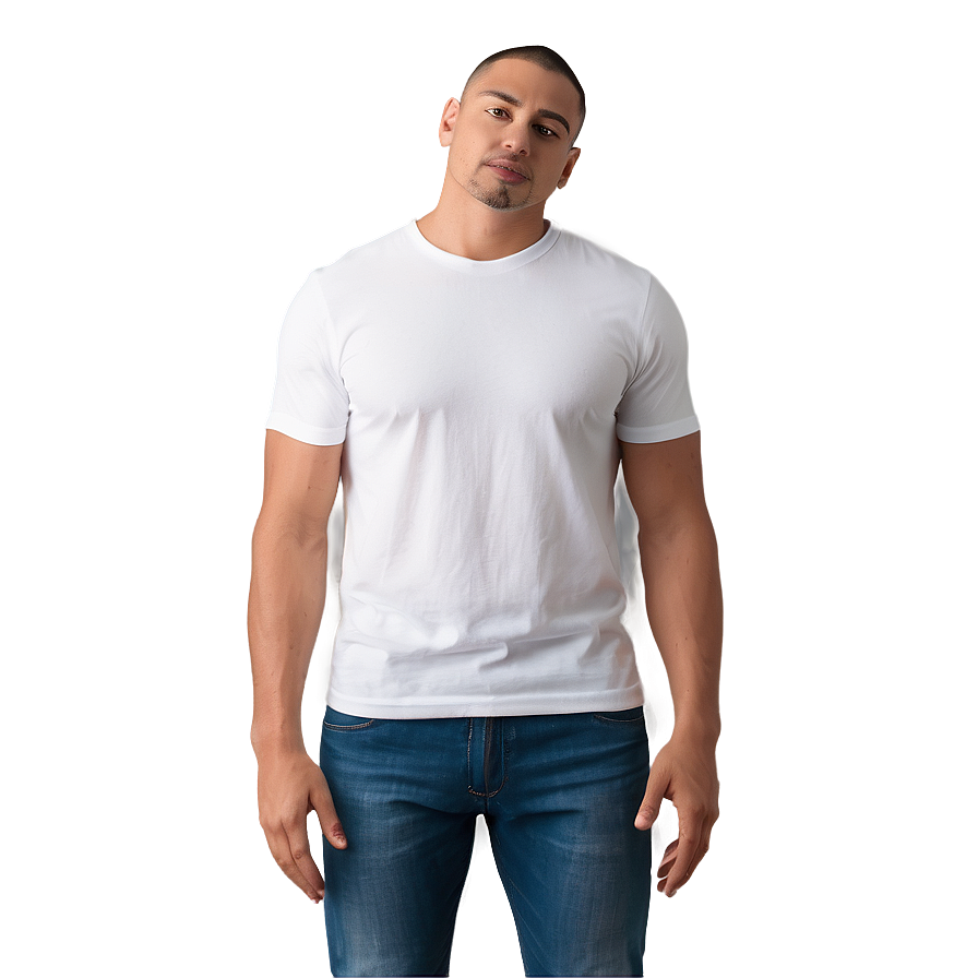 White T-Shirt Basic PNG req19 PNG with transparent background