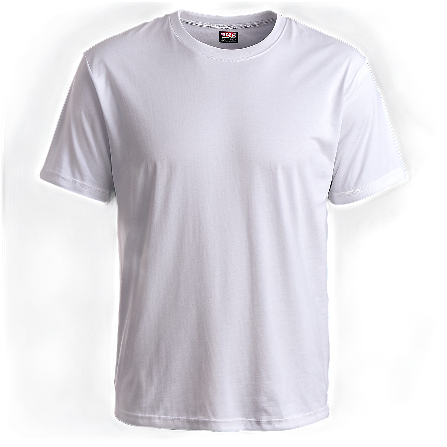 White T-shirt With Logo Space Png 51