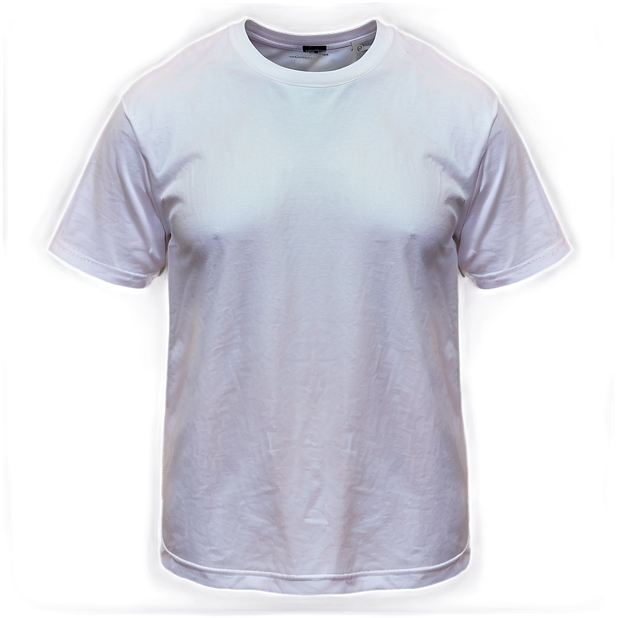 White T-shirt With Tag Png Qil46