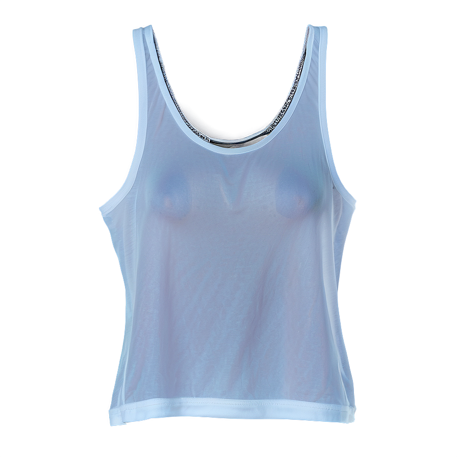 White Tank Top For Yoga Png 06282024