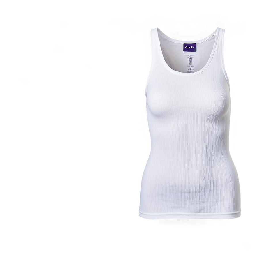 White Tank Top Png Oxd16