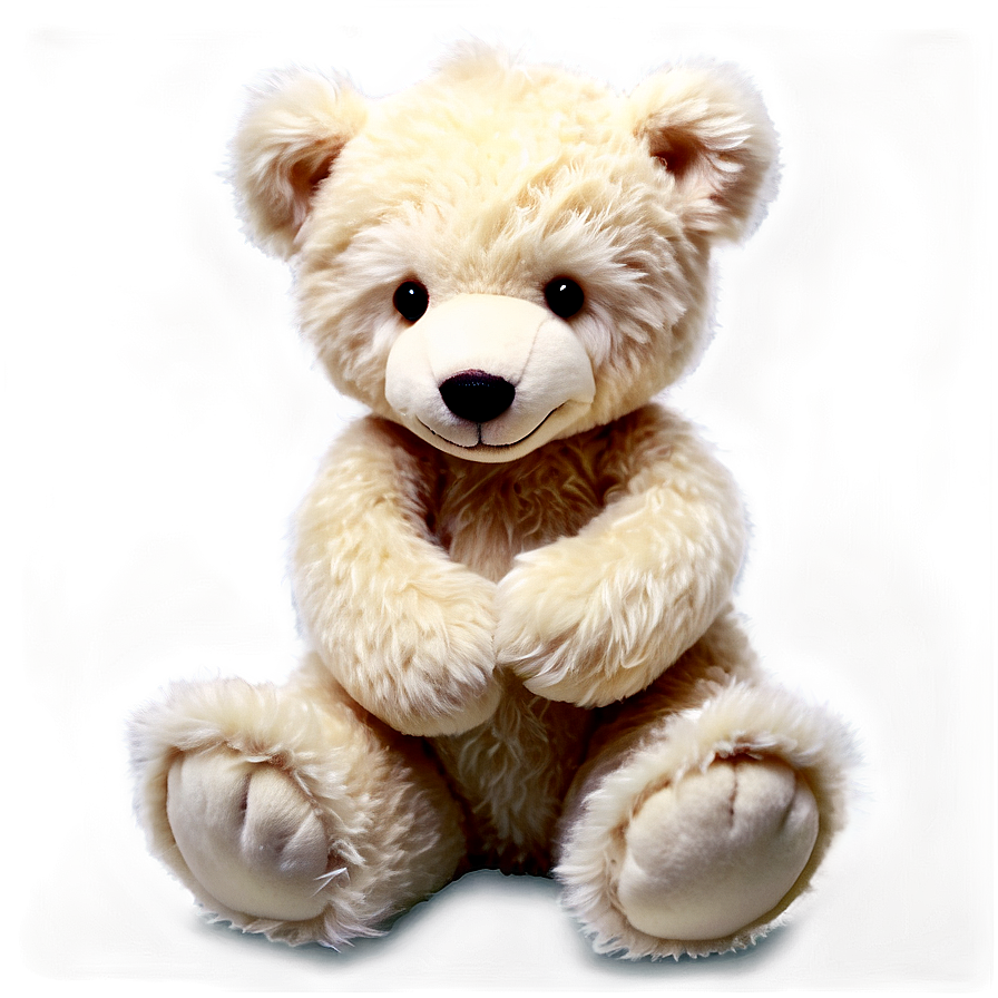 White Teddy Bear PNG vnp78 PNG with transparent background