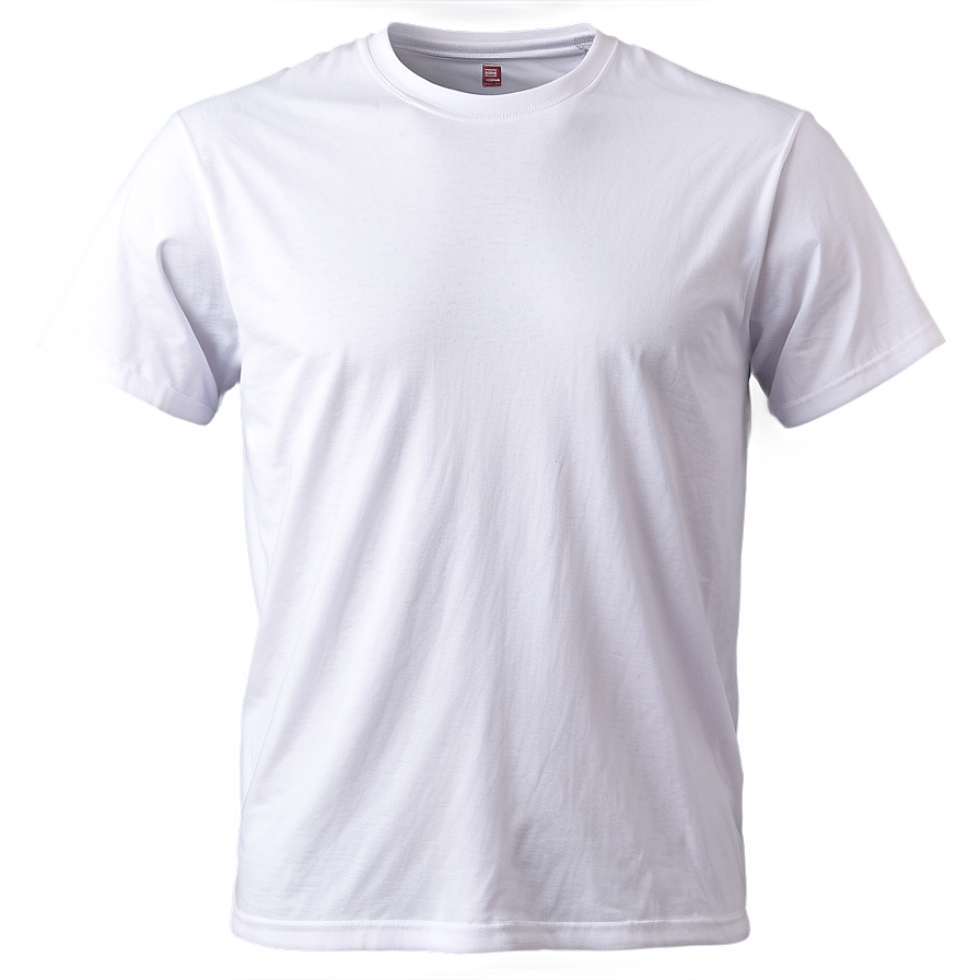 White Tee Front View Png Rqh