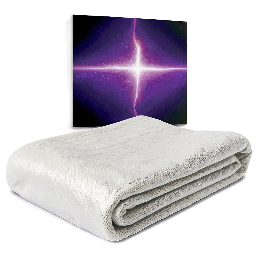 White Thermal Blanket Png Wjp37