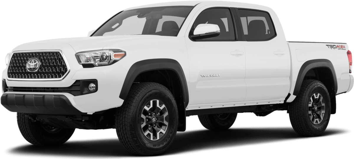 White Toyota Tacoma T R D Off Road Pickup