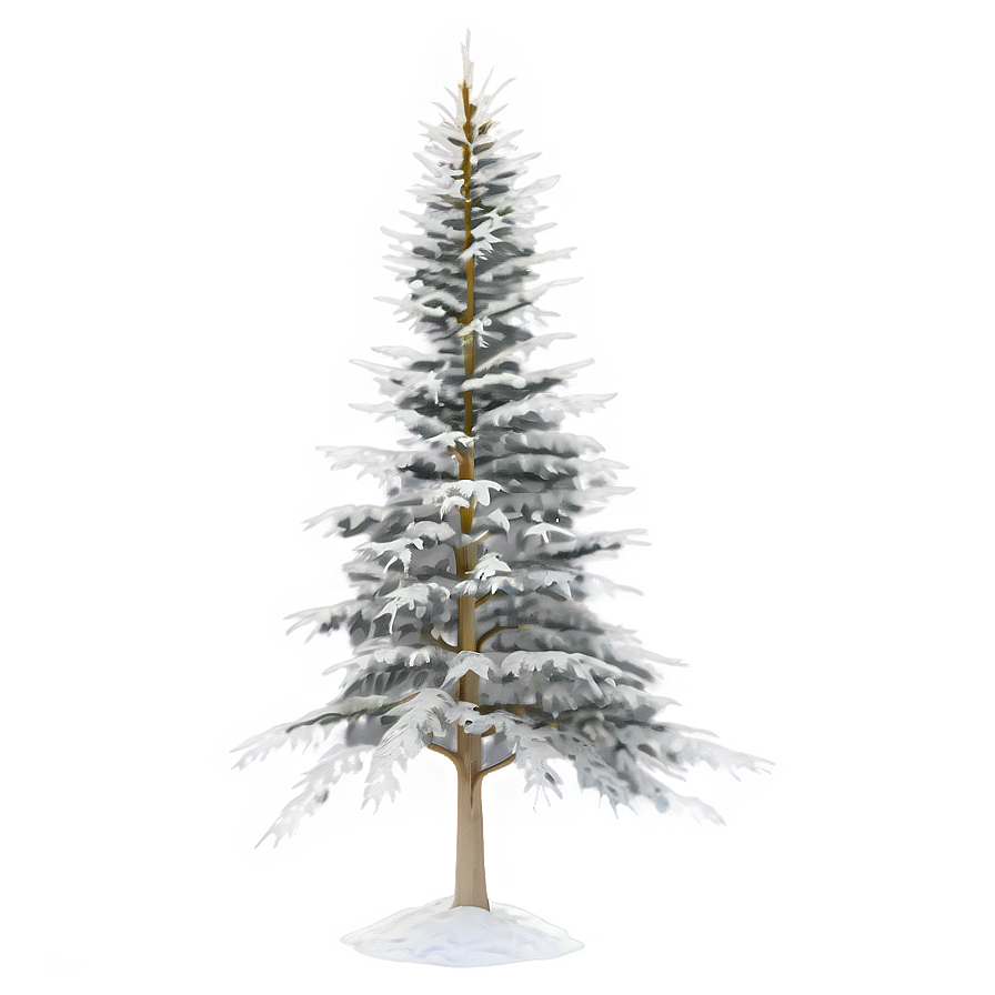 White Tree In Soft Focus Png 06252024