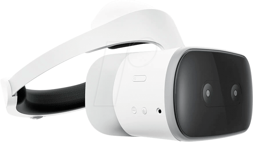 White V R Headset Isolated