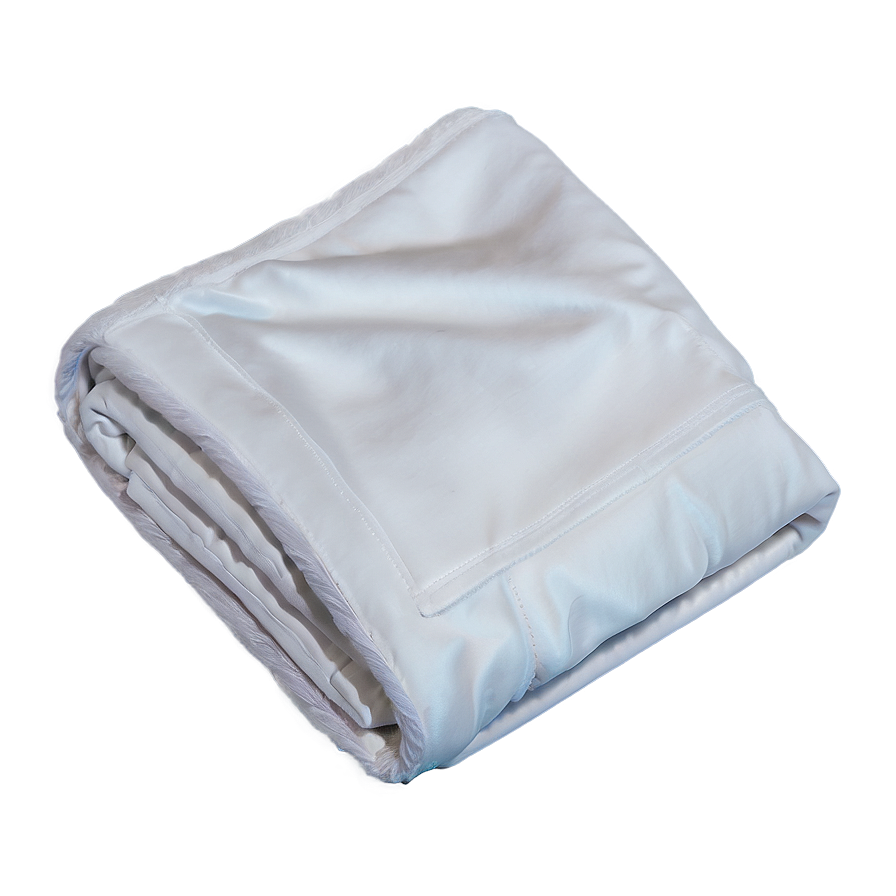 White Velvet Blanket Png 06282024