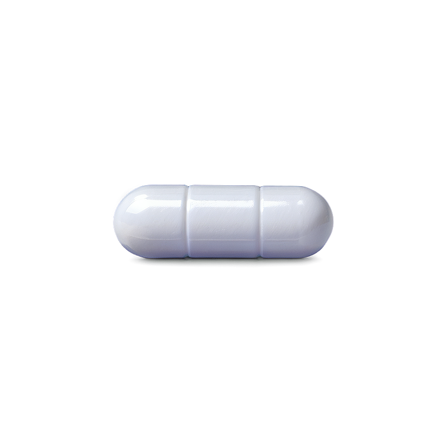 White Vitamin Capsule Png Cqf