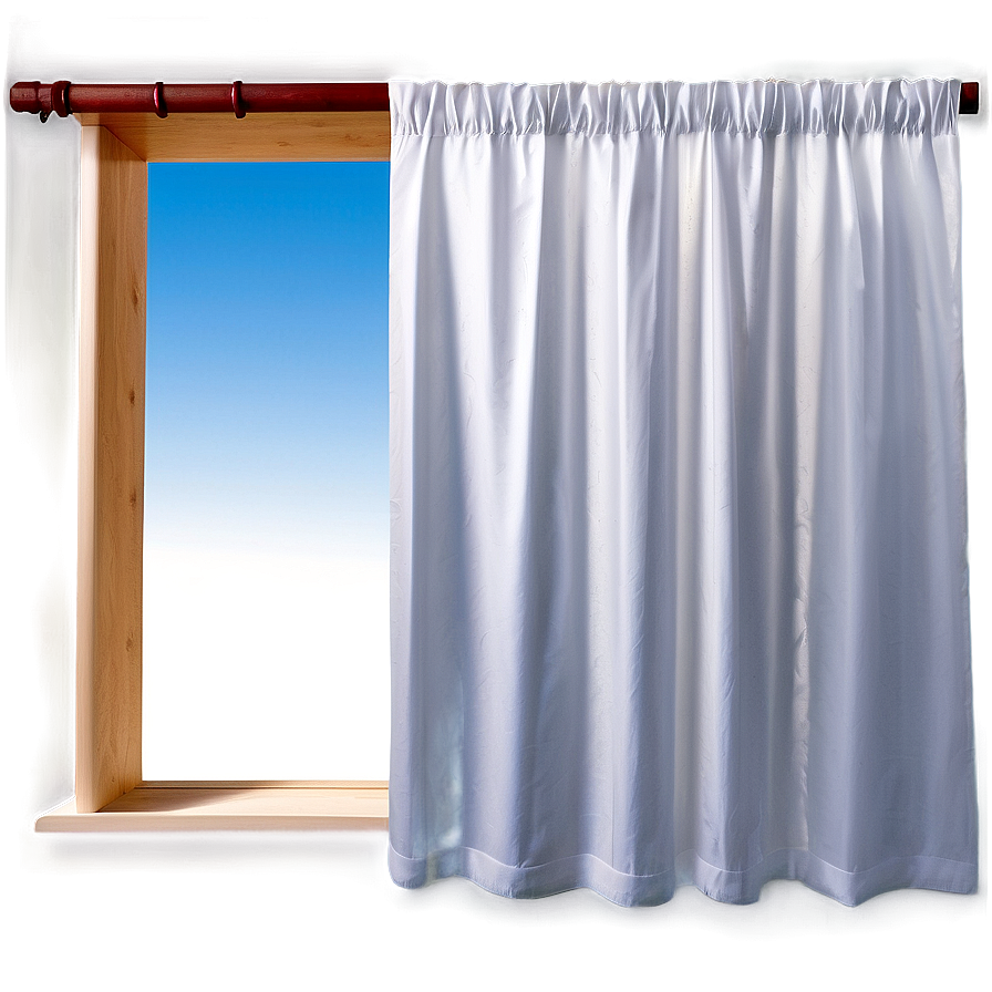 White Window Curtains Png 50