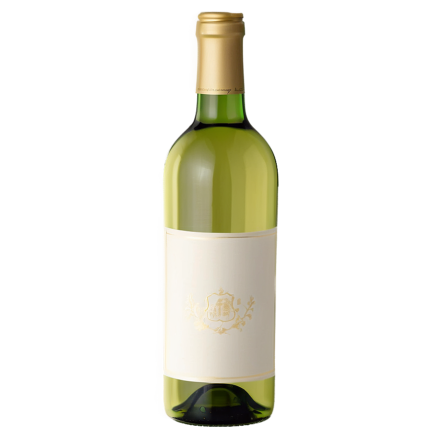 White Wine Bottle Uncorked Png Cfl