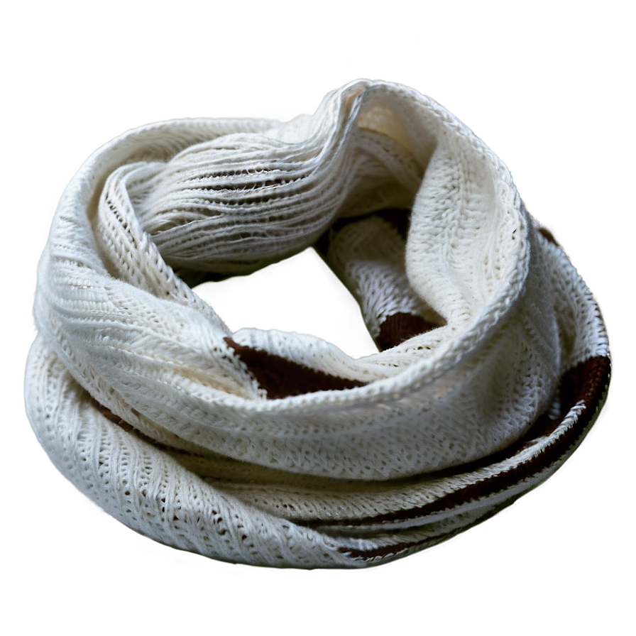 White Winter Scarf Png 06112024