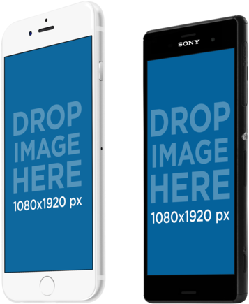 Ios And Android Mockup, HD Png Download PNG with transparent background