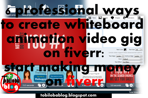 Whiteboard Animation Gig Fiverr Promotion PNG image with a transparent background, free high-resolution download