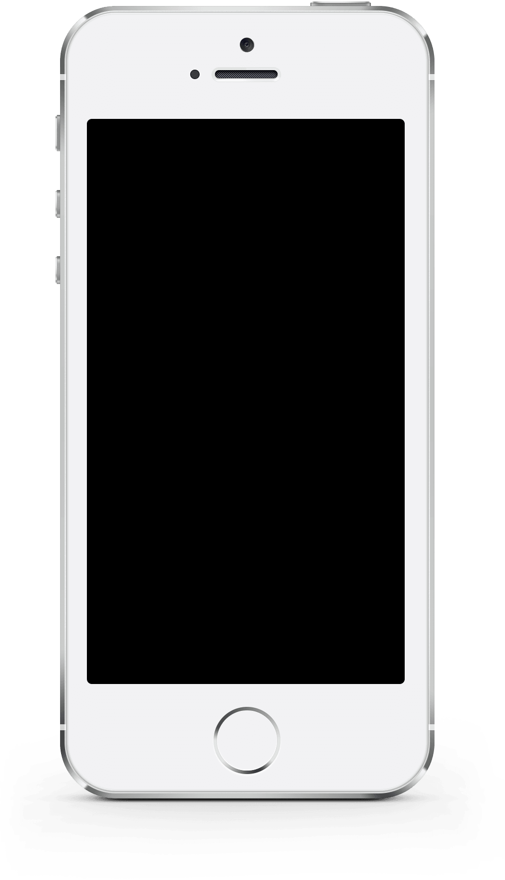 Whitei Phone Front View