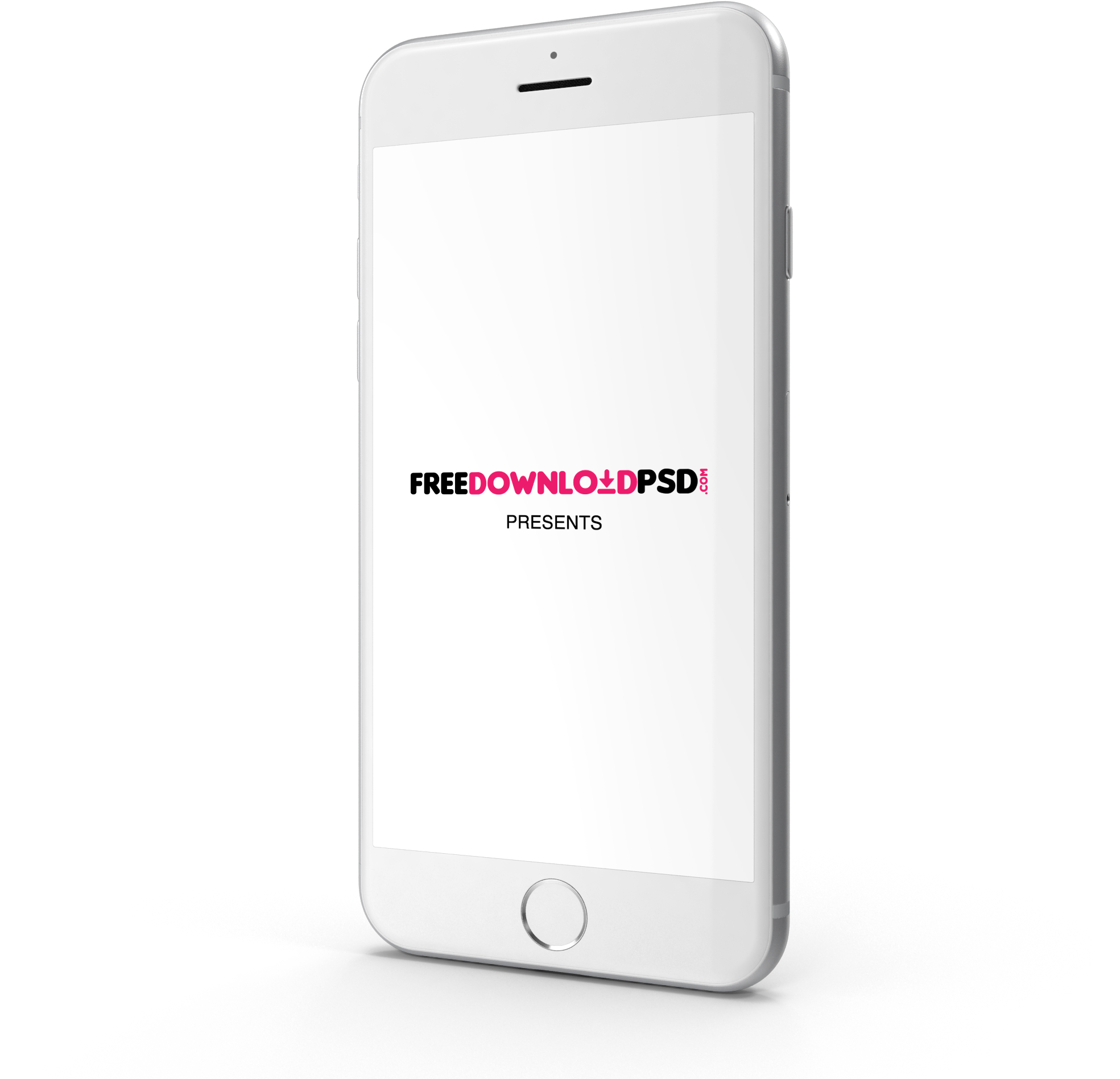 Whitei Phone Mockup Presentation