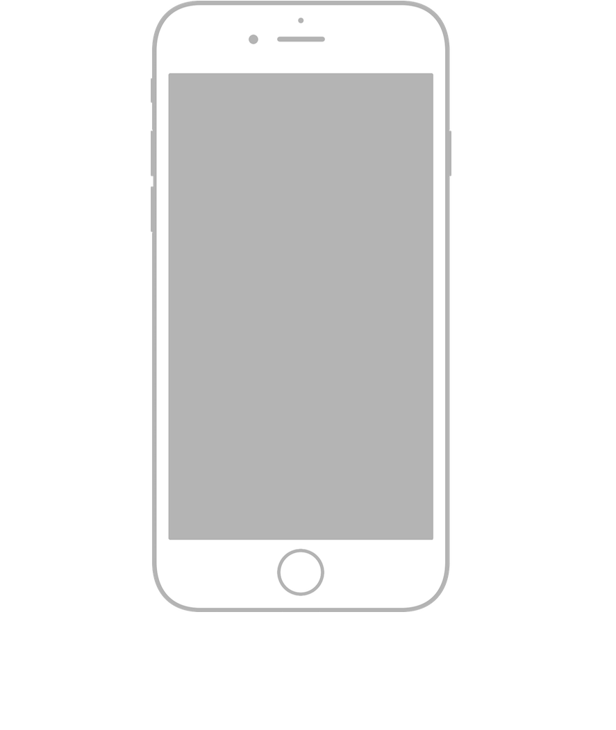 Whitei Phone6s Vector Illustration