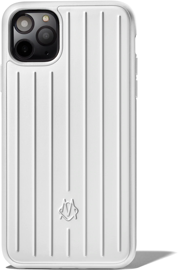 Whitei Phonewith Protective Case