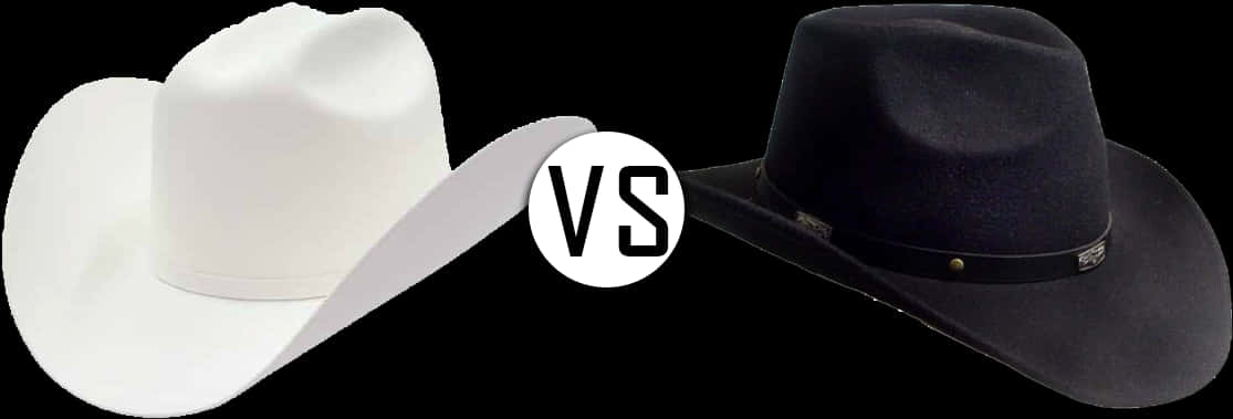 Whitevs Black Cowboy Hats