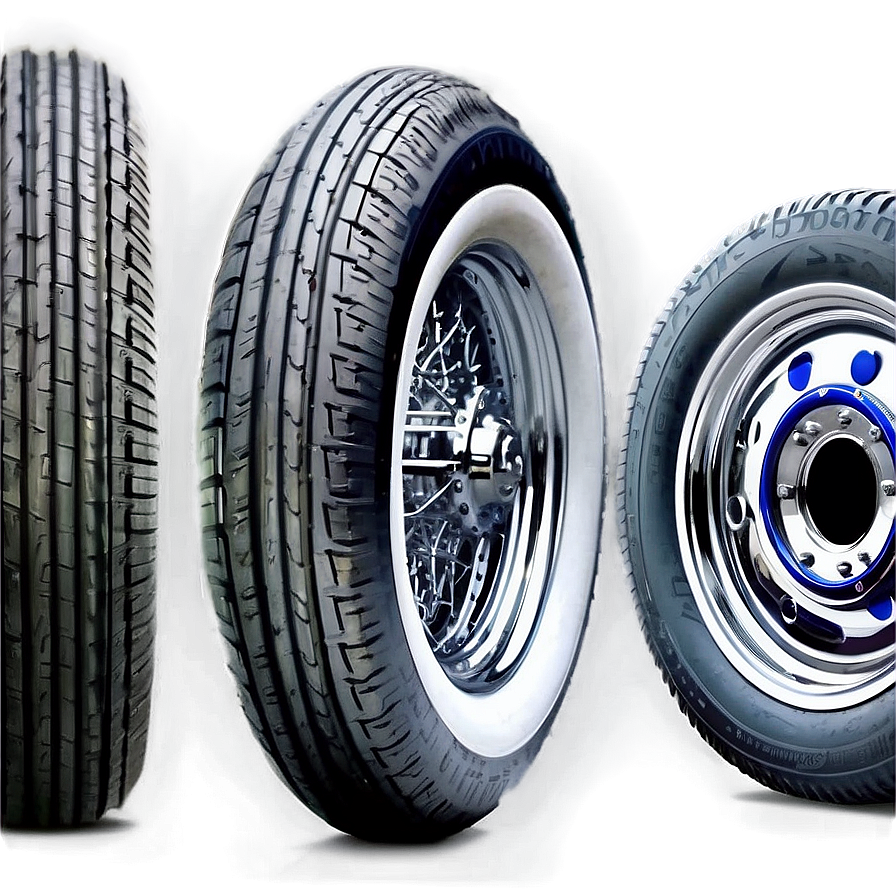 Whitewall Tires PNG 06122024 PNG with transparent background