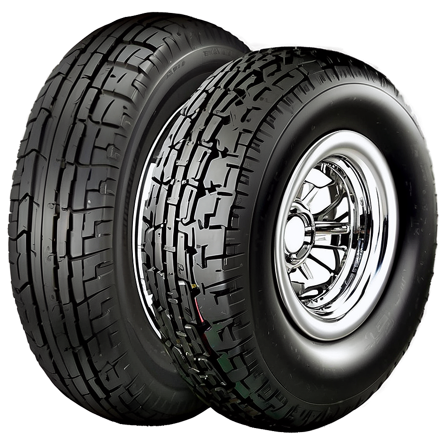 Whitewall Tires PNG pqp PNG with transparent background