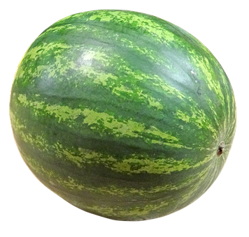 Whole Watermelon Texture PNG with transparent background