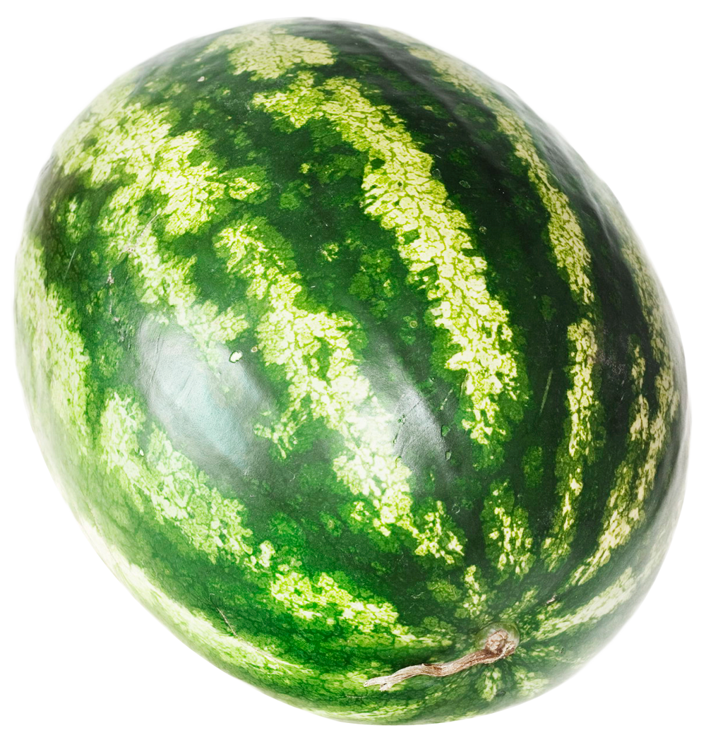 Whole Watermelon Top View.jpg PNG image with a transparent background, free high-resolution download