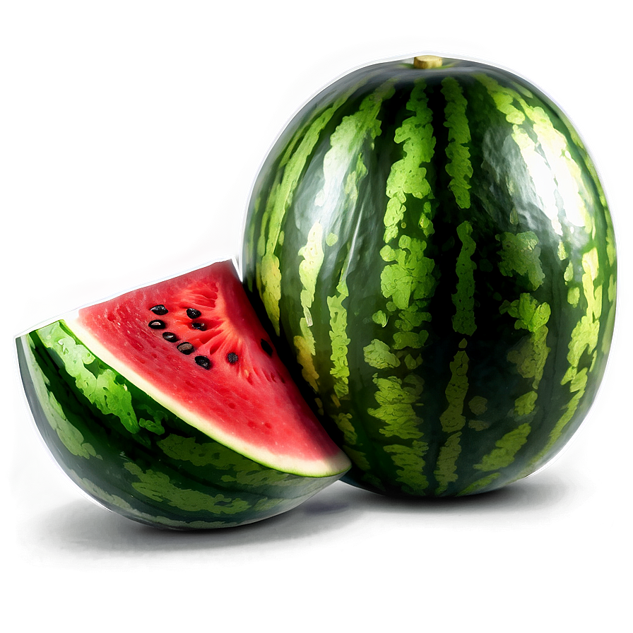 Whole Watermelon With Seeds Png 06272024