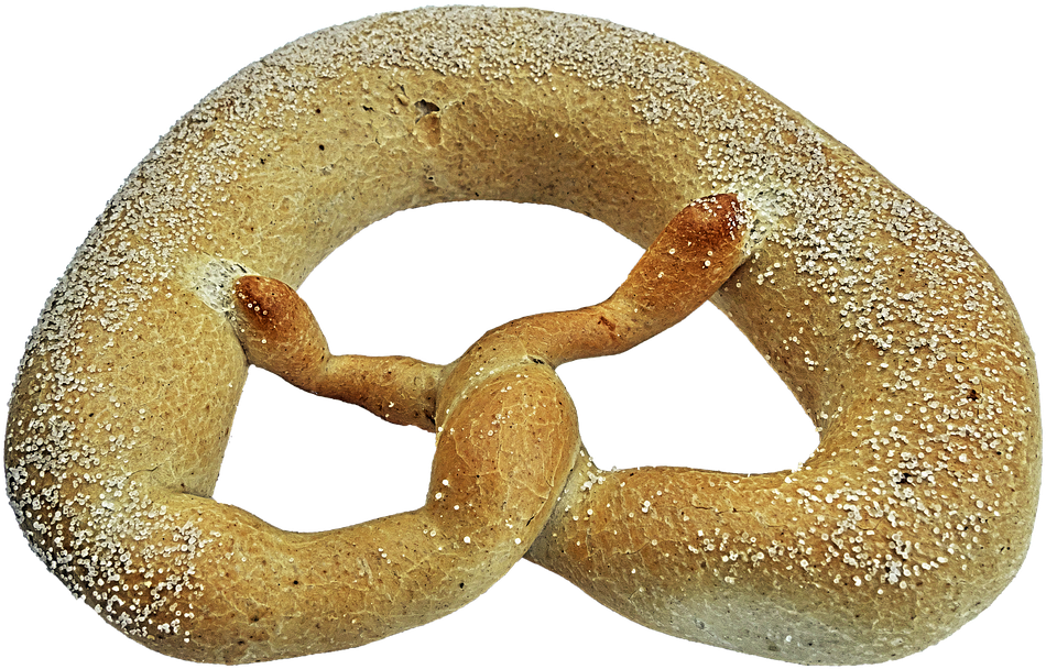 Whole Wheat Pretzelwith Salt Granules